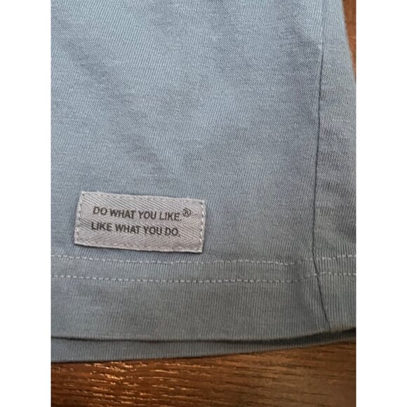 Life is Good The Big Fifty Men's Short Sleeve Blue T-shirt Large 50 Years Old - Picture 3 of 7